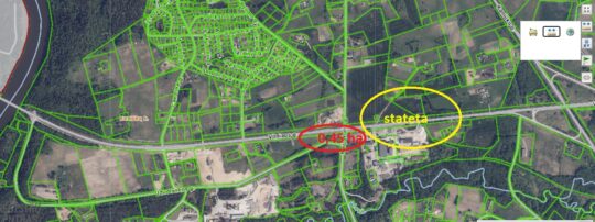 0,46 ha komercinis sklypas šalia Alytaus