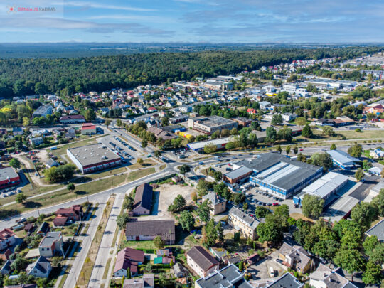 Komercinė teritorija miesto centre, Alytuje