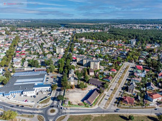 Komercinė teritorija miesto centre, Alytuje