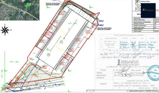 Industrinis kompleksas  šalia Vilniaus