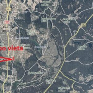 Komercinis 1.9 ha sklypas Santariškių 74 Vilnius