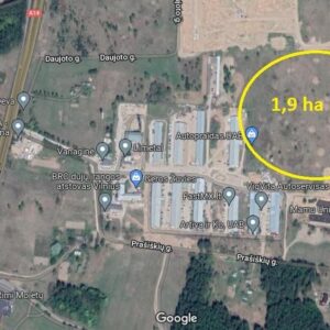 Komercinis 1.9 ha sklypas Santariškių 74 Vilnius